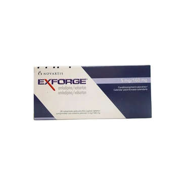 Picture of Exforge 5mg/160mg Tab 1x28s